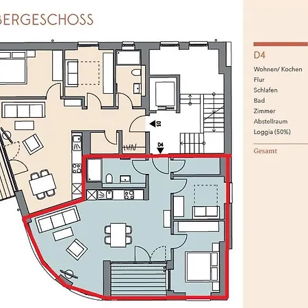 Schlei-fewo 60° No - D4 Apartment *